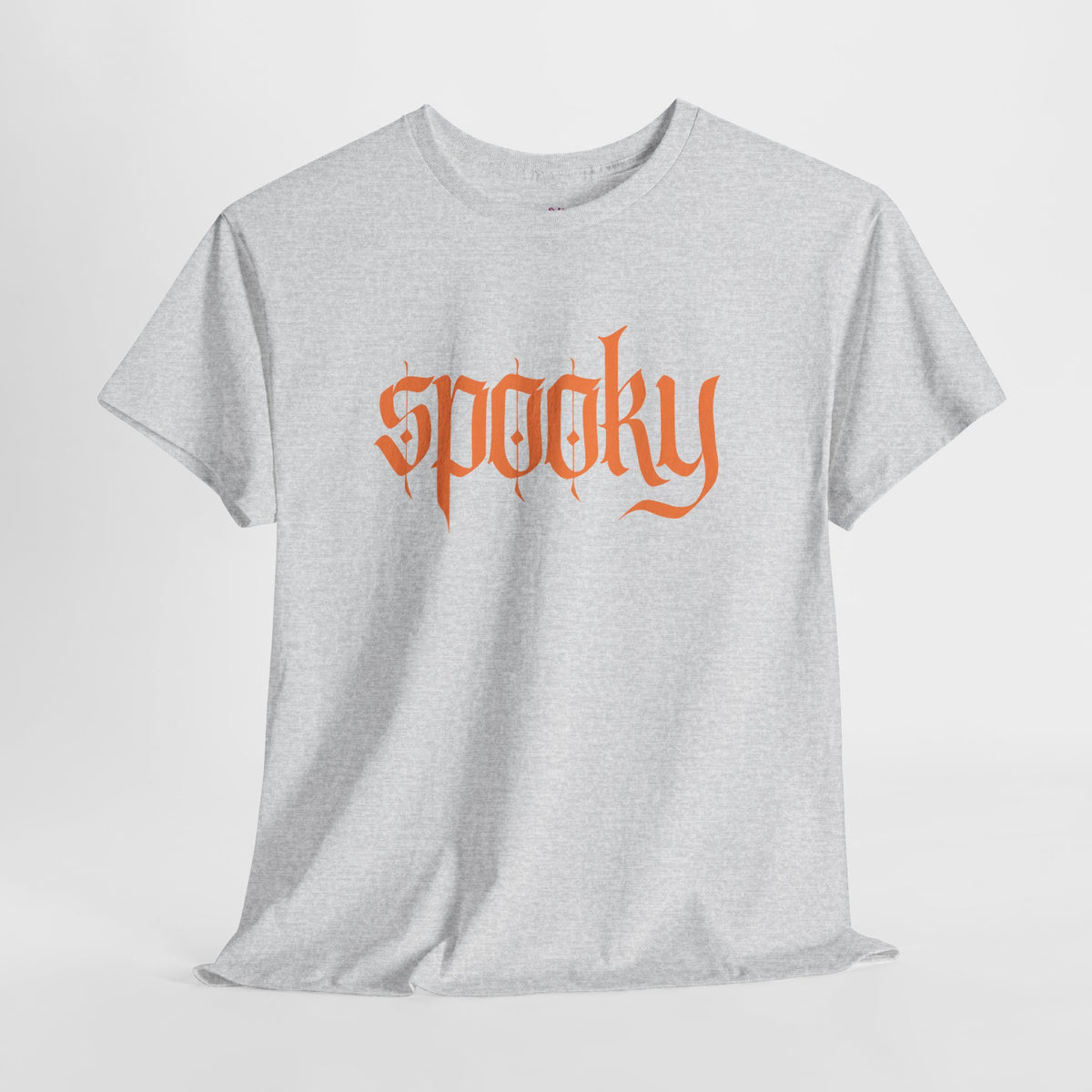 Spooky Unisex Heavy Cotton Tee, Halloween Shirt, Cute Fall T-Shirt, Casual Wear, Gift for Friends, Seasonal Apparel
