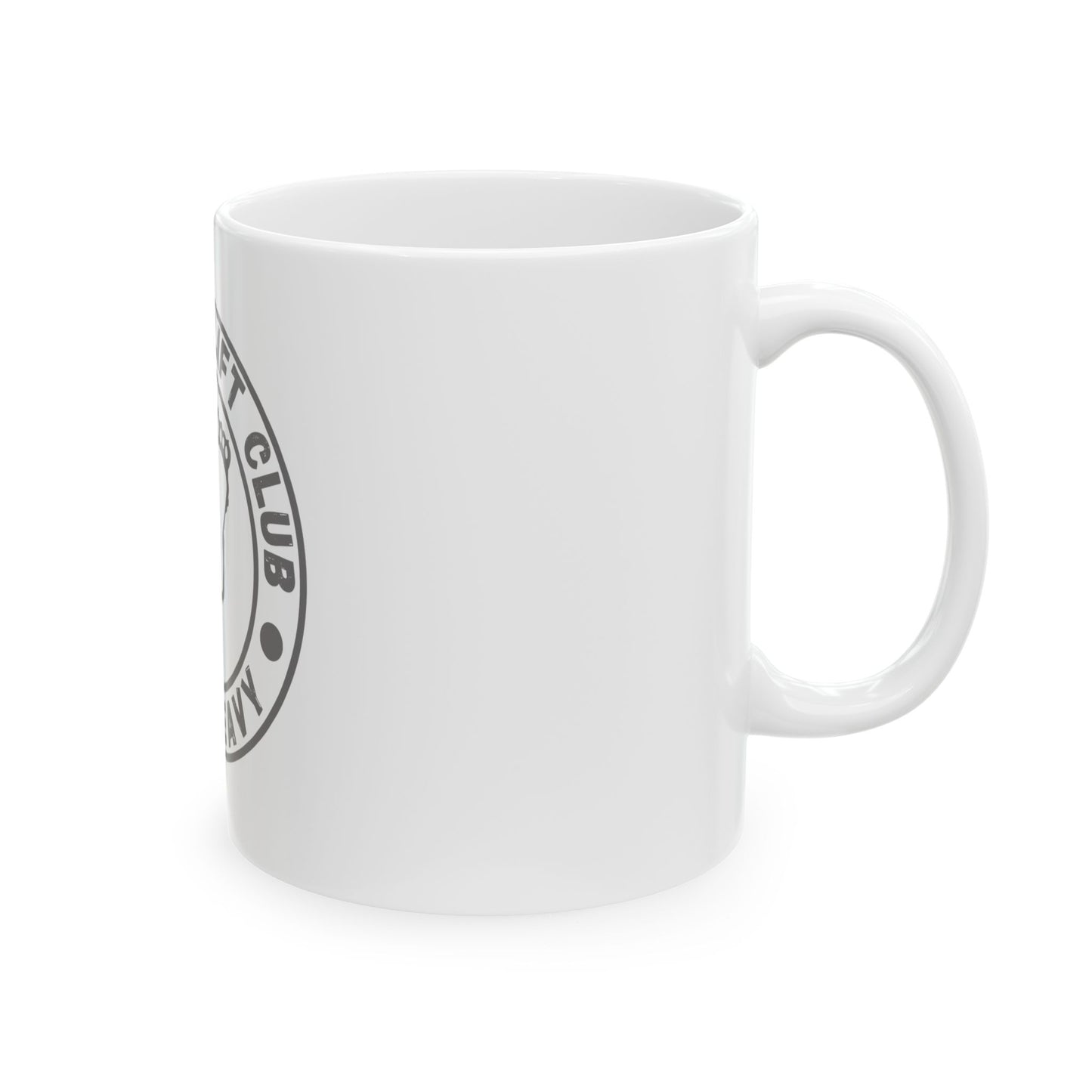 Barefoot Lift Club // Ceramic Mug, (11oz, 15oz)