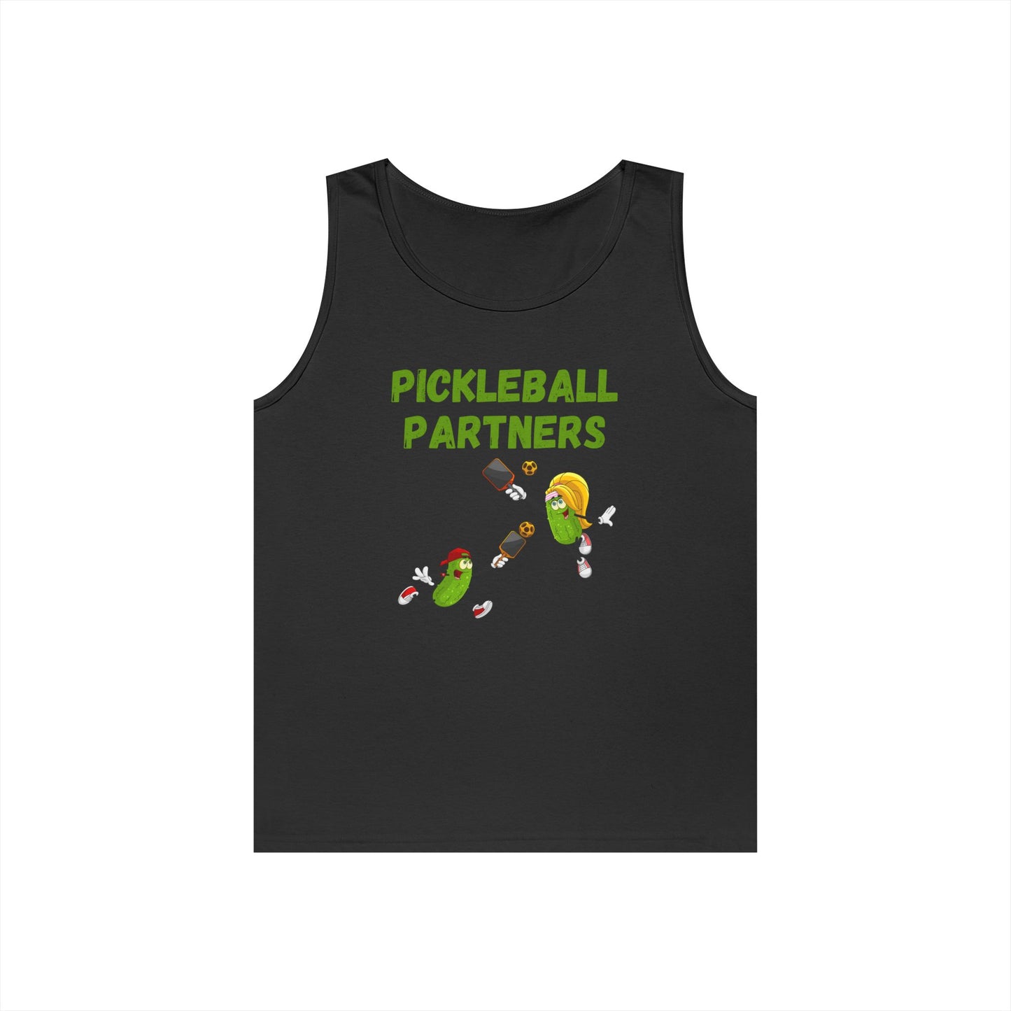 Pickleball Partners 2 // Unisex Heavy Cotton Tank Top