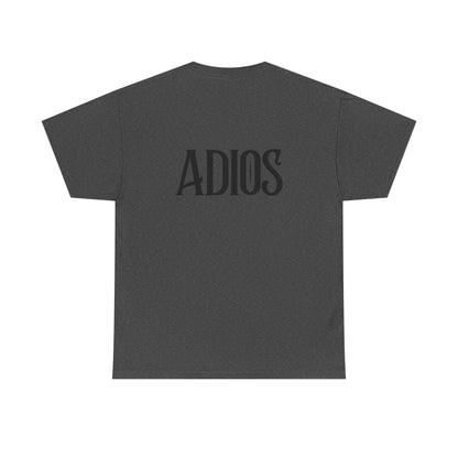 Howdy & Adios  // Unisex Heavy Cotton Tee - Casual Statement Shirt