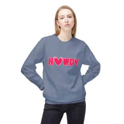 H<3Wdy // Unisex Midweight Softstyle Fleece Crewneck Sweatshirt