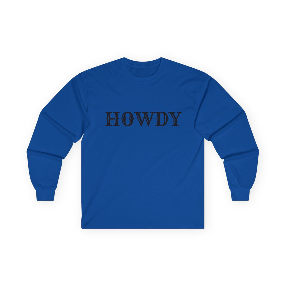 Howdy & Adios // Unisex Long Sleeve Tee | Casual Cotton Top for Friends & Farewells