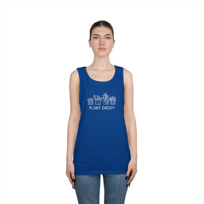 Plant Daddy // Unisex Heavy Cotton Tank Top - Perfect Gift for Plant Lovers