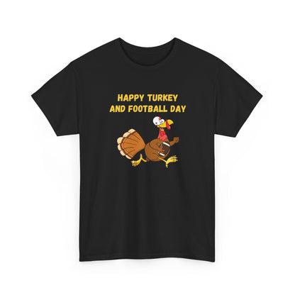 Happy Turkey and Football Day // Unisex Jersey Short Sleeve Tee