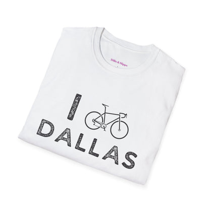 I (Road) Bike Dallas //  Unisex Softstyle T-Shirt
