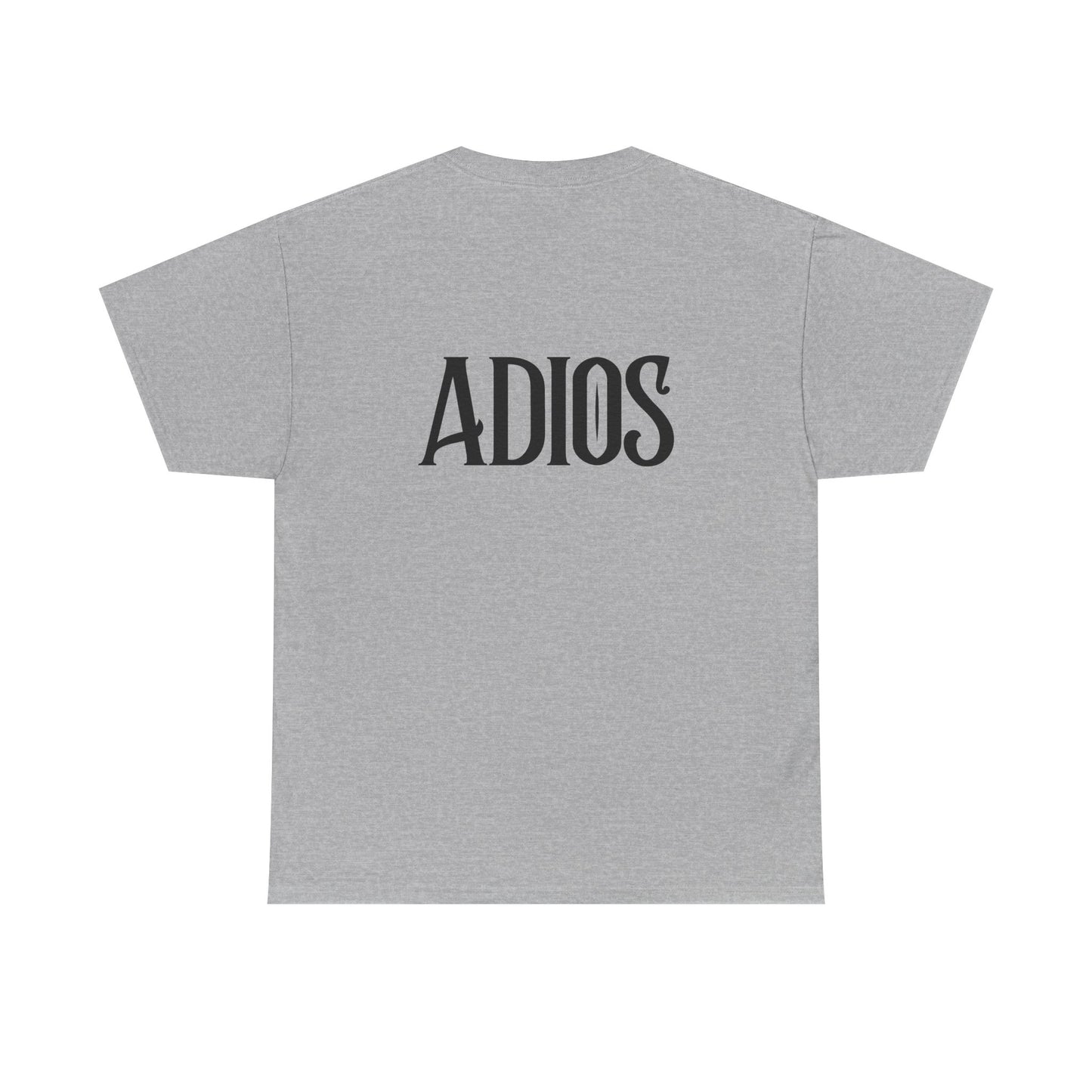 Howdy & Adios  // Unisex Heavy Cotton Tee - Casual Statement Shirt