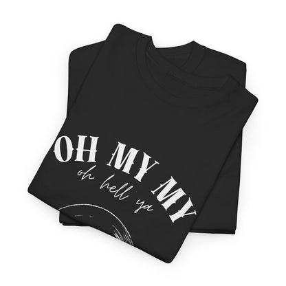 Oh My My Vintage Vinyl Graphic // Unisex Heavy Cotton Tee - Perfect for Music Lovers
