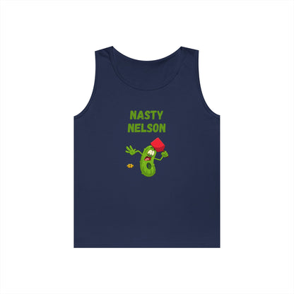 Pickleball // Nasty Nelson // Unisex Heavy Cotton Tank Top