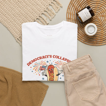 "Democracy's Collapsin' But These Wieners Be Slappin'" // USA  Humor
