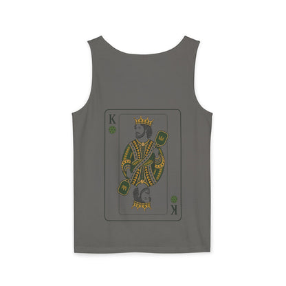 Pickleball - King of the Court - Vintage Playing Card - Tank Top — Graphic Tank