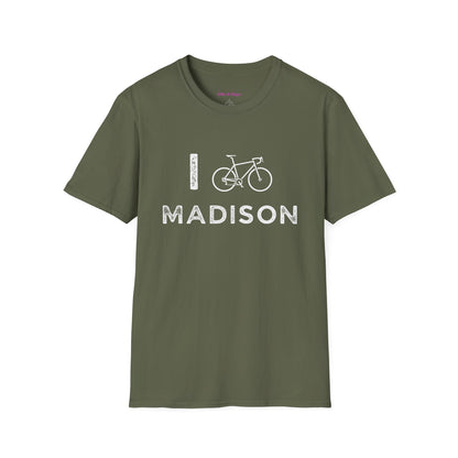I (Road) Bike Madison // Unisex Softstyle T-Shirt