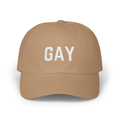 Gay // Classic Dad Cap
