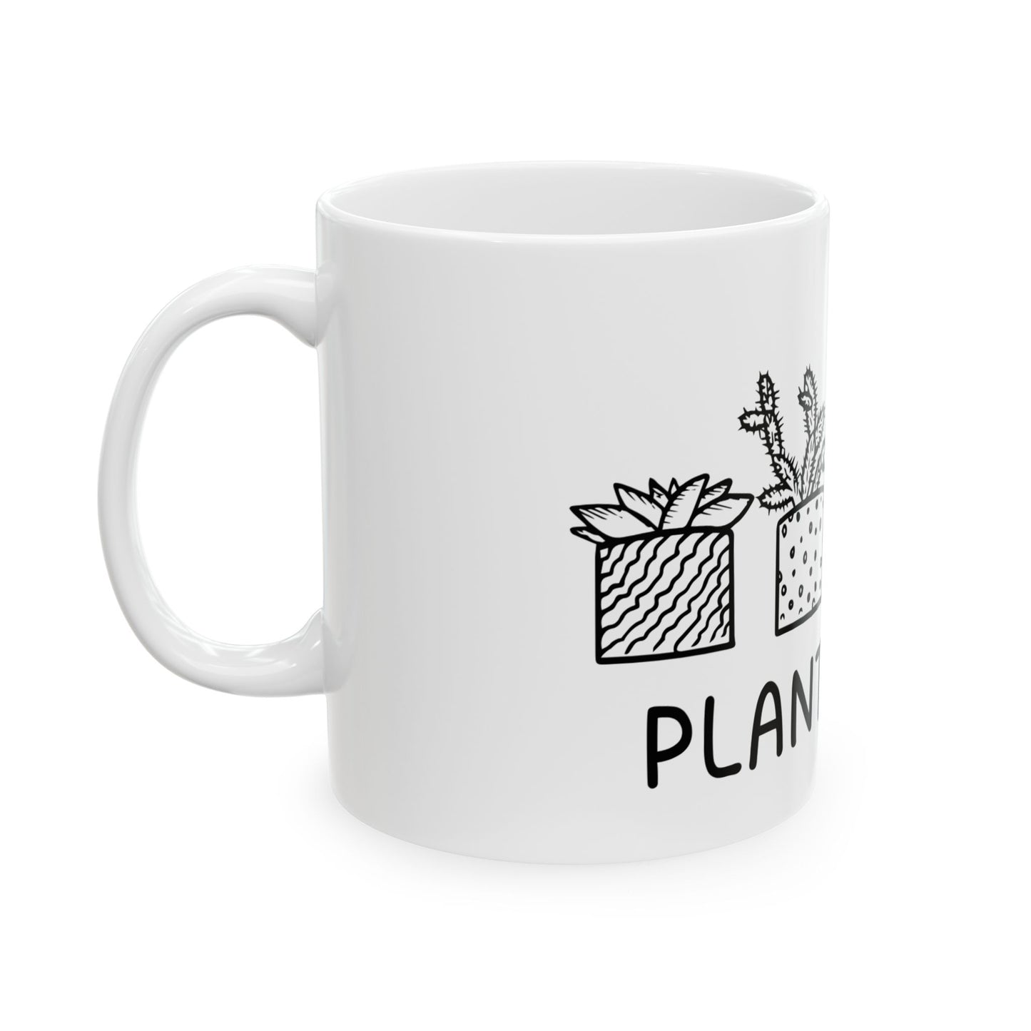 Plant Based // Ceramic Mug, (11oz, 15oz)