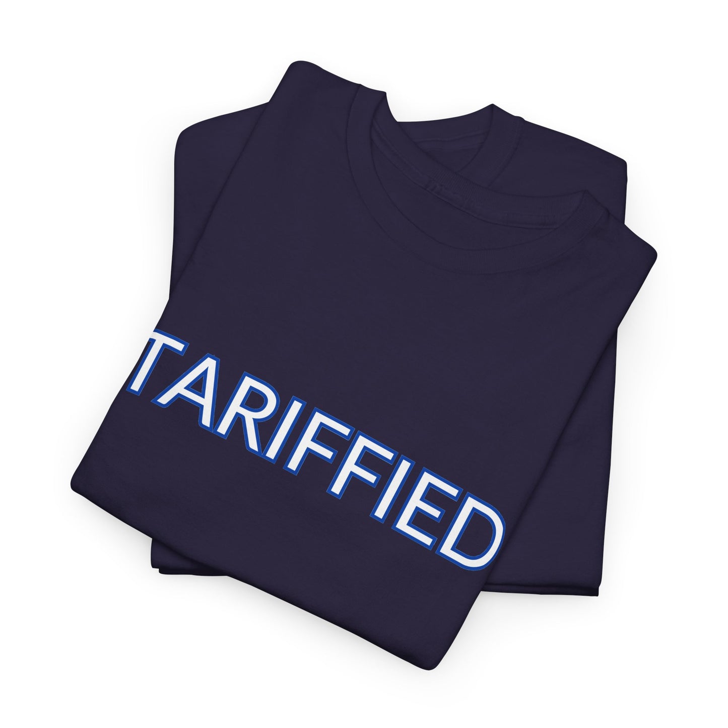 Tarrified // Unisex Heavy Cotton Tee - Scary Economy Statement Shirt