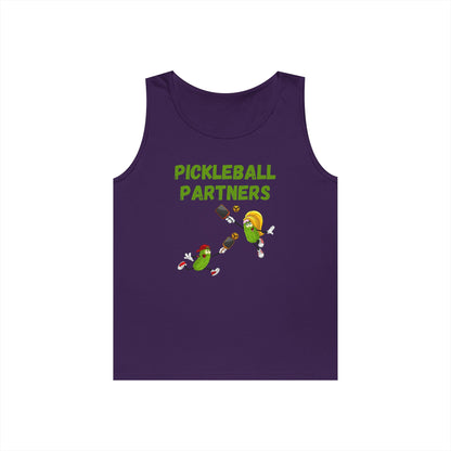 Pickleball Partners 2 // Unisex Heavy Cotton Tank Top