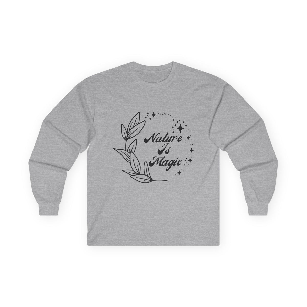 Nature is Magic // Unisex Ultra Cotton Long Sleeve Tee - Embrace Nature's Beauty