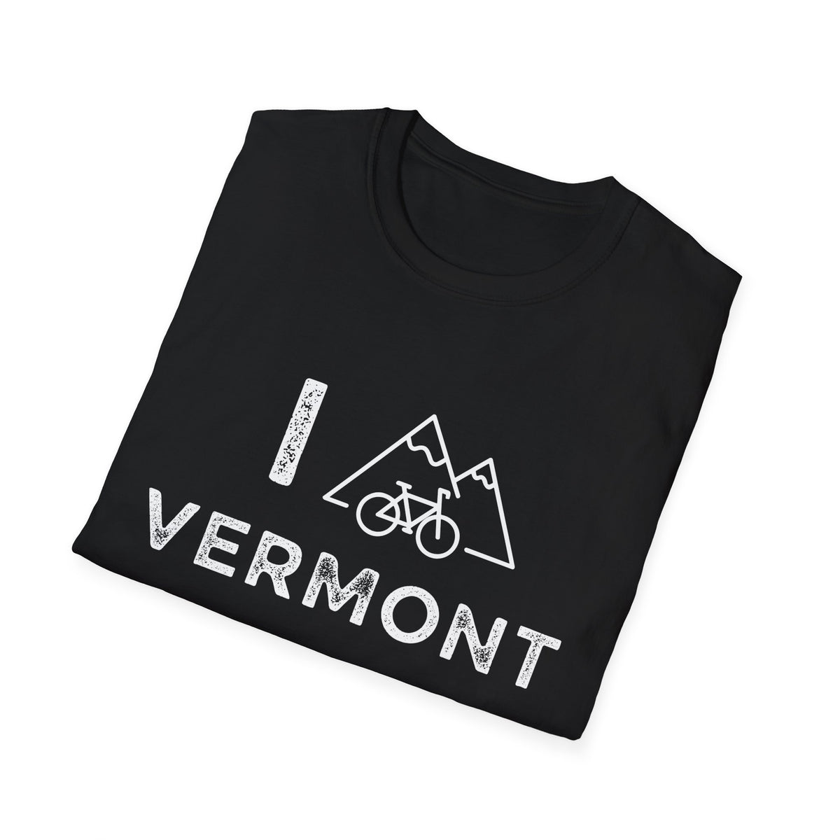 I (Mountain) Bike Vermont // Unisex Softstyle T-Shirt