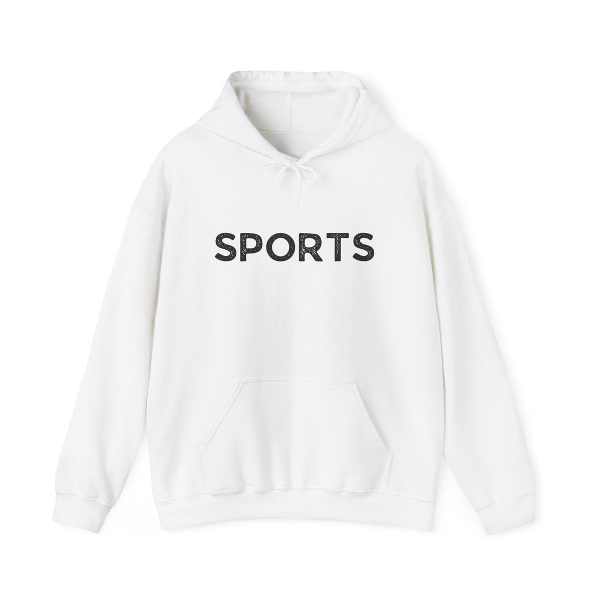 Sports // Unisex Heavy Blend™ Hooded Sweatshirt - Black Text