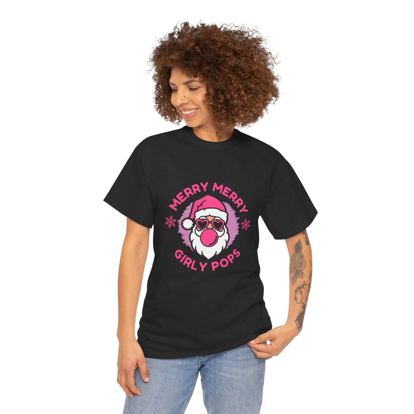 Merry Merry Girly Pops Christmas Tee
