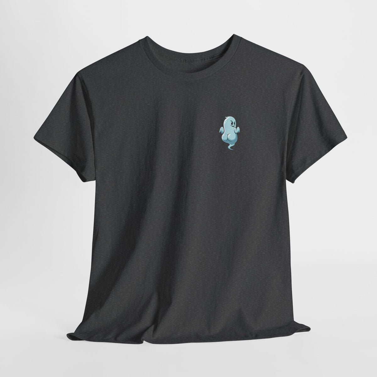 'Power Bottom Autumn' Blue Ghost // Playful Unisex Heavy Cotton Tee