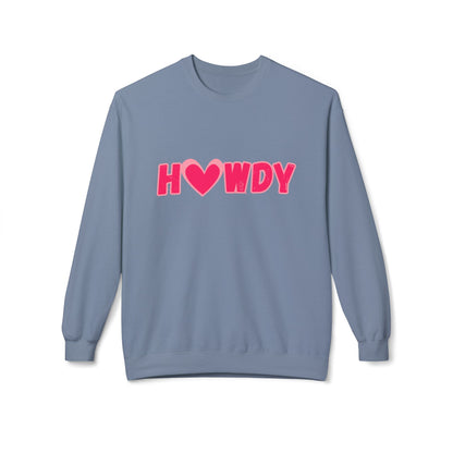 H<3Wdy // Unisex Midweight Softstyle Fleece Crewneck Sweatshirt