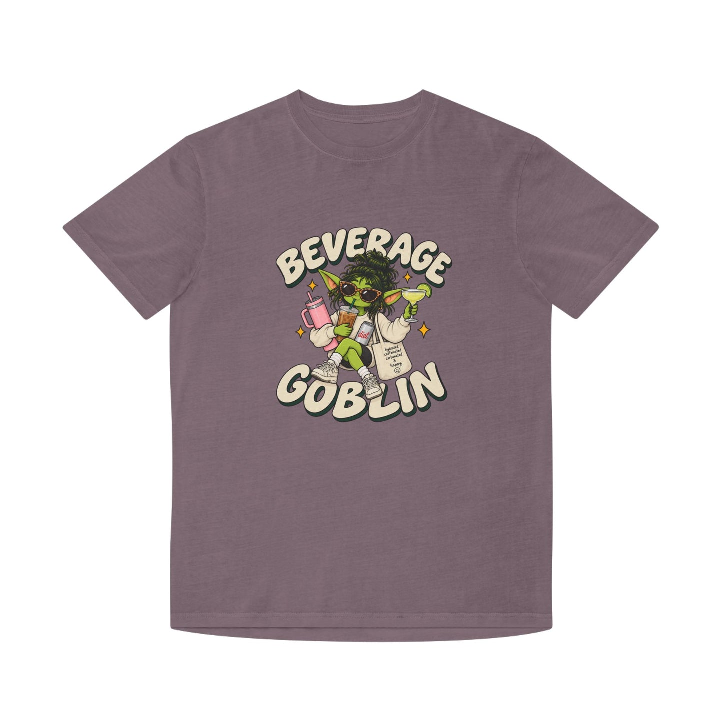 Beverage Goblin T-Shirt — Cute Retro Drink Lover Tee