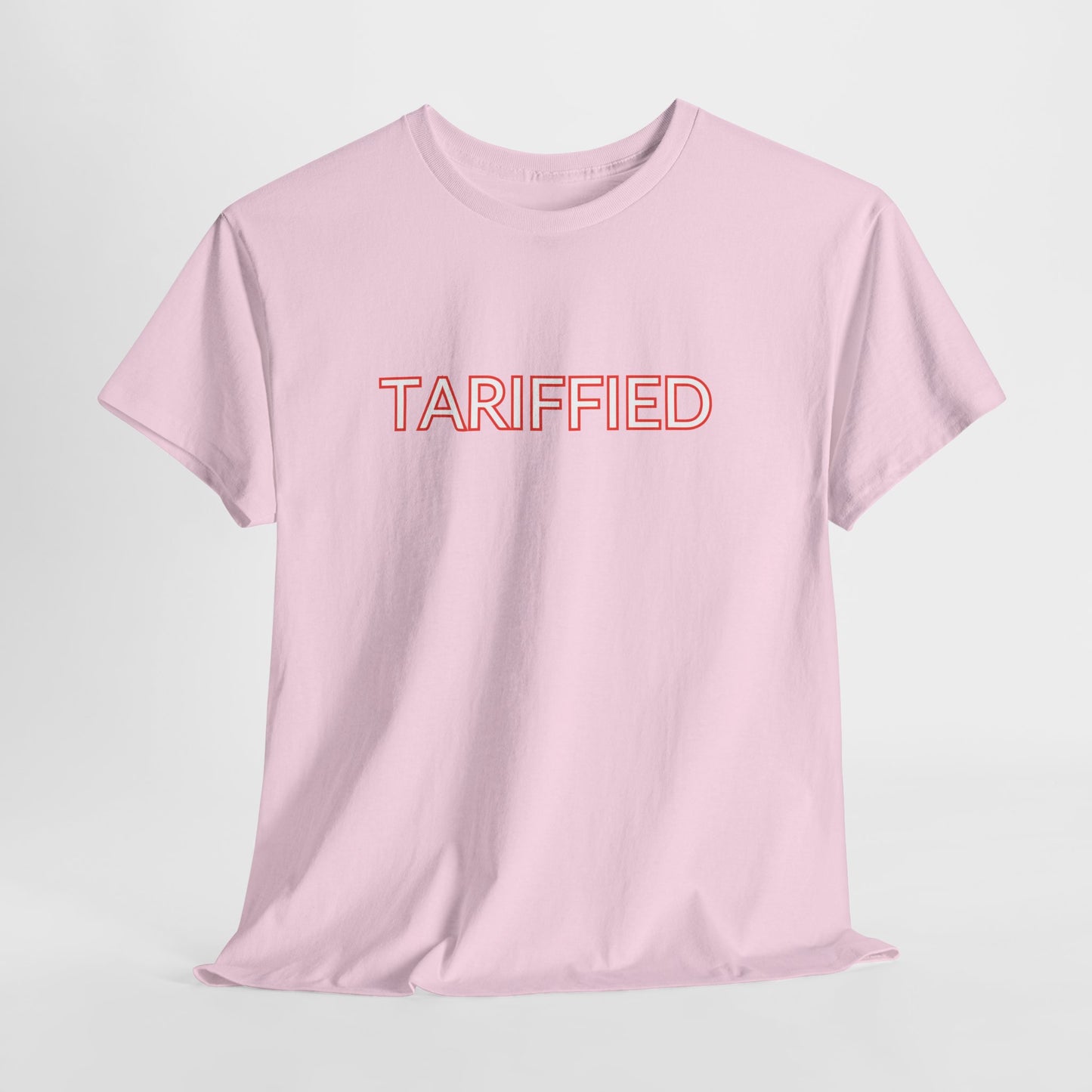 Tarrified // Unisex Heavy Cotton Tee - Scary Economy Statement Shirt