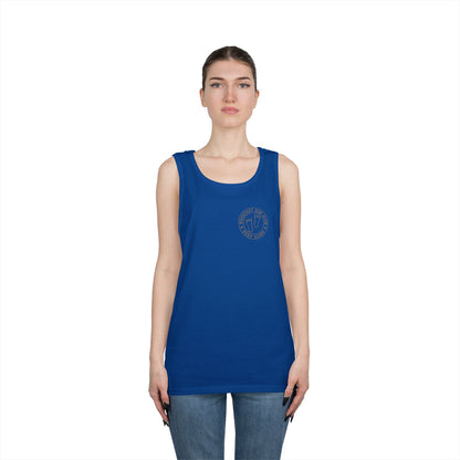 Barefoot Run Club // Bigfoot Founding Member // Double Sided Unisex Heavy Cotton Tank Top