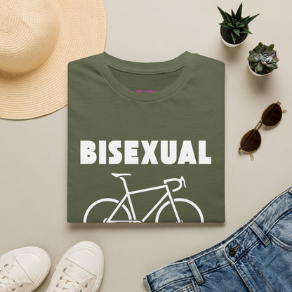 Bisexual (Road) Bicyclist  // Unisex Softstyle T-Shirt
