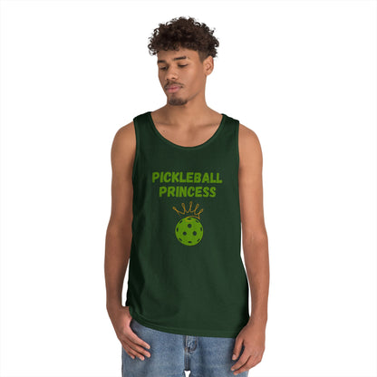 Pickleball Princess // Unisex Heavy Cotton Tank Top