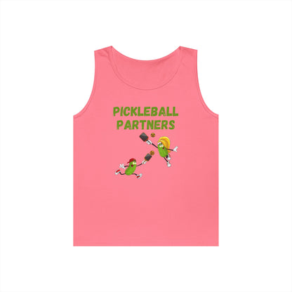 Pickleball Partners 2 // Unisex Heavy Cotton Tank Top
