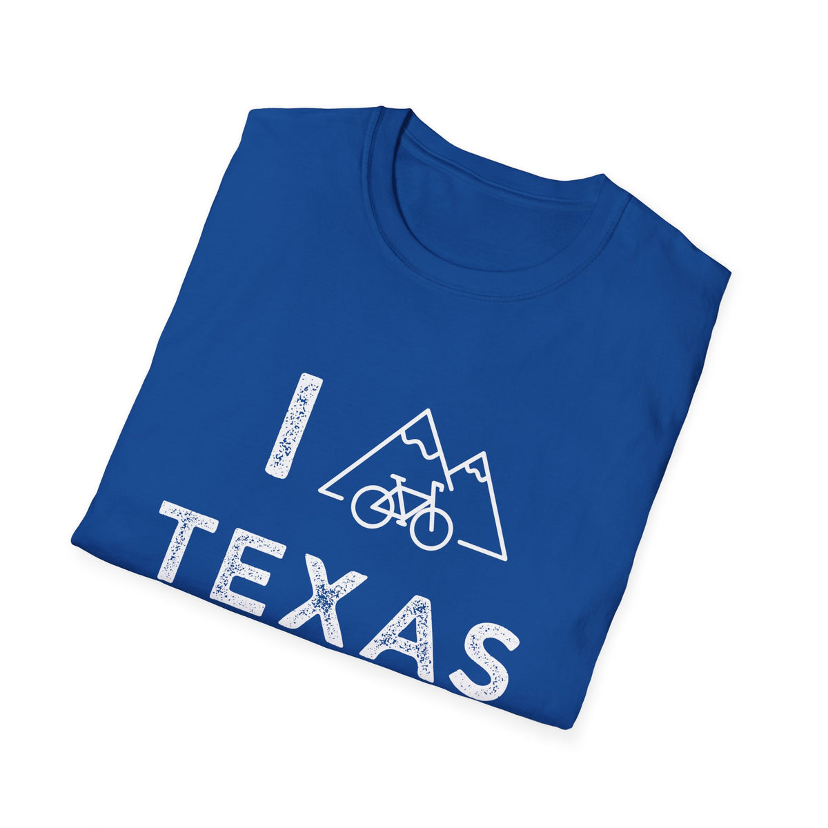 I (Mountain) Bike Texas // Unisex Softstyle T-Shirt