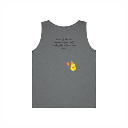 Ducks in a Row // Unisex Heavy Cotton Tank Top