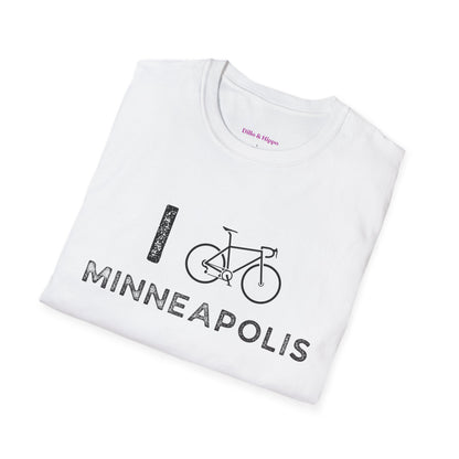 I (Road) Bike Minneapolis // Unisex Softstyle T-Shirt