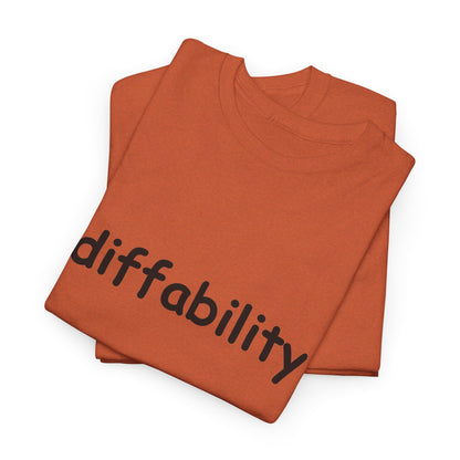 Diffability // Short Sleeve Tee