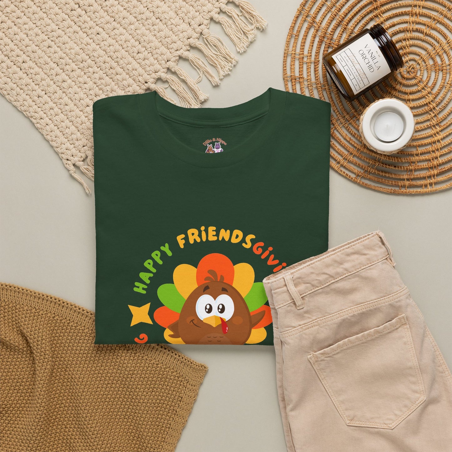 Happy Friendsgiving // Unisex Jersey Short Sleeve Tee