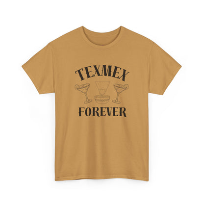 Tex-Mex Forever - Ritas & Queso // Unisex Heavy Cotton Tee - Fun Casual T-Shirt for Food Lovers