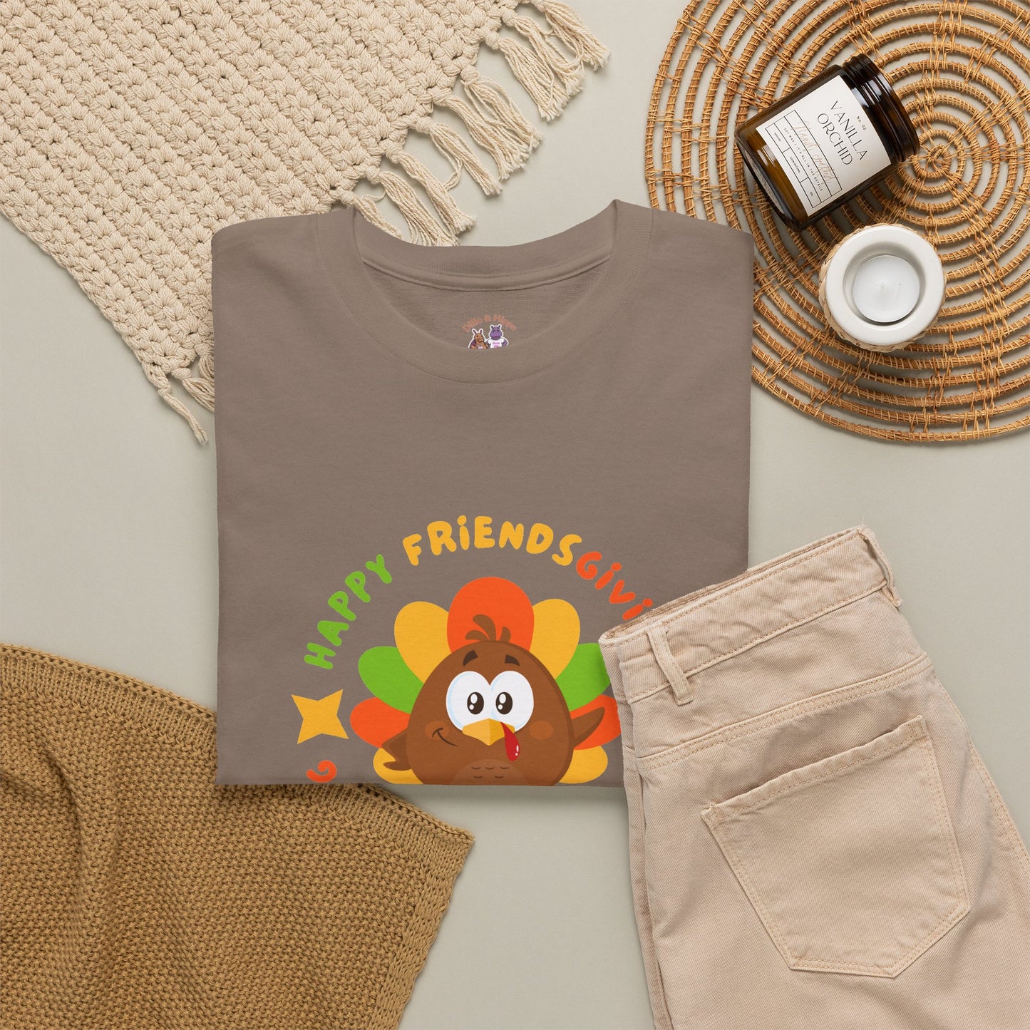 Happy Friendsgiving // Unisex Jersey Short Sleeve Tee