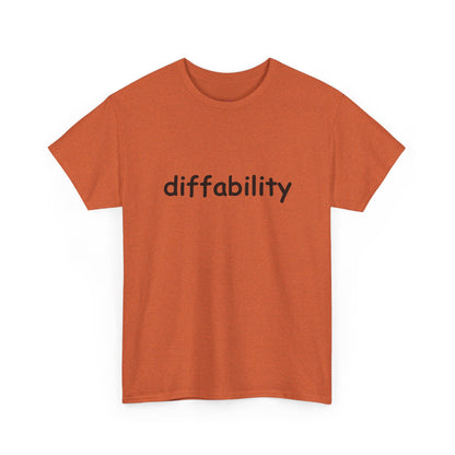 Diffability // Short Sleeve Tee