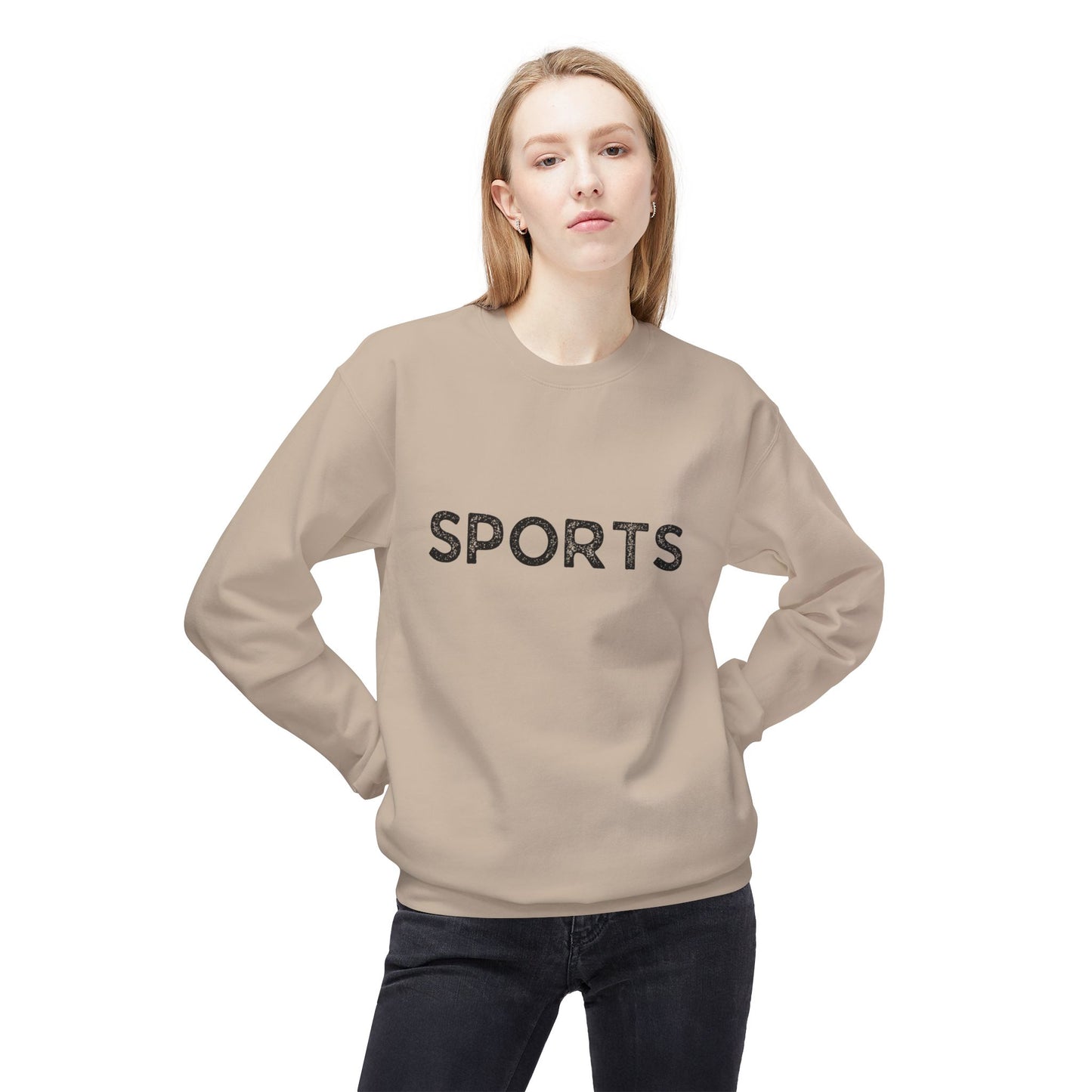 Sports // Unisex Midweight Softstyle Fleece Crewneck Sweatshirt