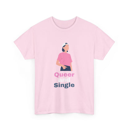 Queer and Single // Short Sleeve Tee