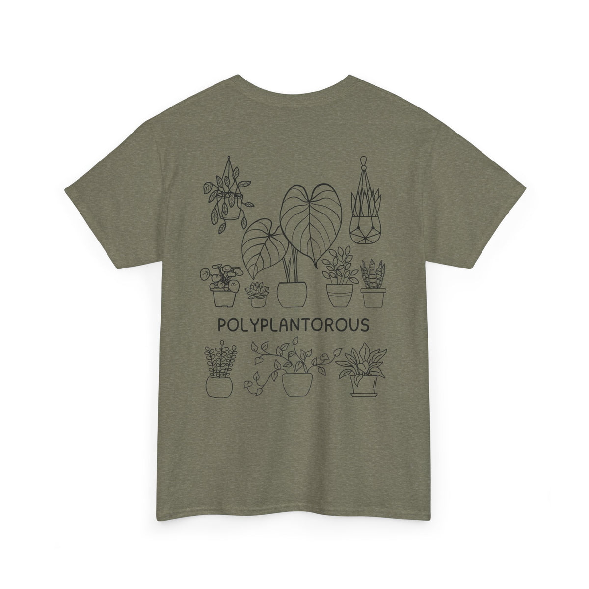 polyPLANTorous // Unisex Heavy Cotton Tee - Perfect for Everyday Comfort