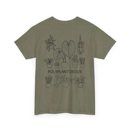 polyPLANTorous // Unisex Heavy Cotton Tee - Perfect for Everyday Comfort