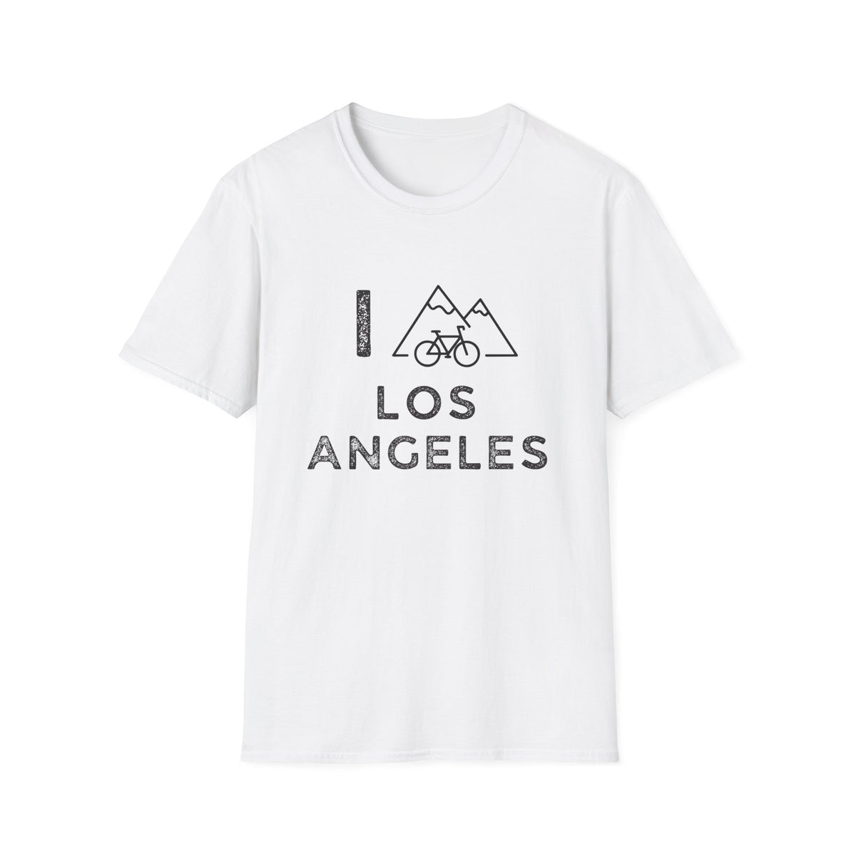 I (Mountain) Bike Los Angeles // Unisex Softstyle T-Shirt
