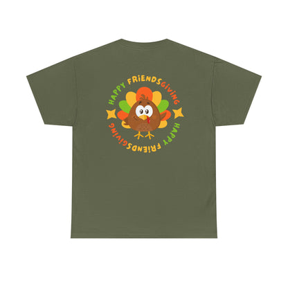 Happy Friendsgiving // Double Sided Unisex Jersey Short Sleeve Tee