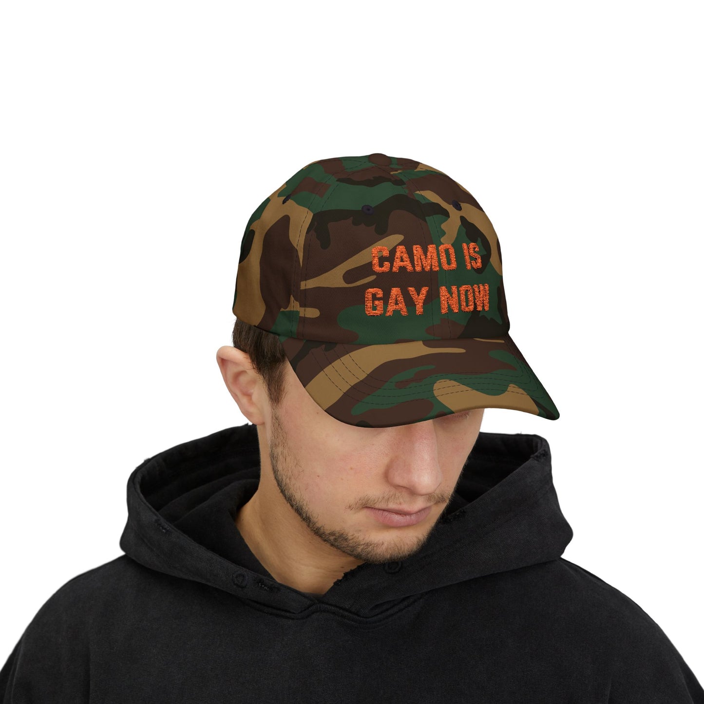 Camo Is Gay Now // Classic Dad Cap