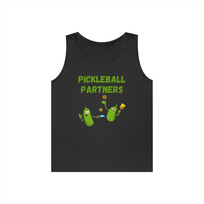 Pickleball Partners 1 // Unisex Heavy Cotton Tank Top