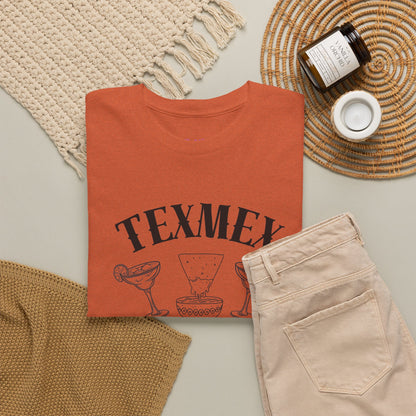 Tex-Mex Forever - Ritas & Queso // Unisex Heavy Cotton Tee - Fun Casual T-Shirt for Food Lovers