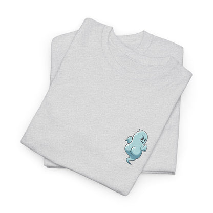 'Power Bottom Autumn' Blue Ghost // Playful Unisex Heavy Cotton Tee
