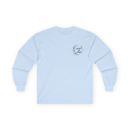 Nature is Magic - Pocket Placement // Unisex Ultra Cotton Long Sleeve Tee - Embrace Nature's Beauty
